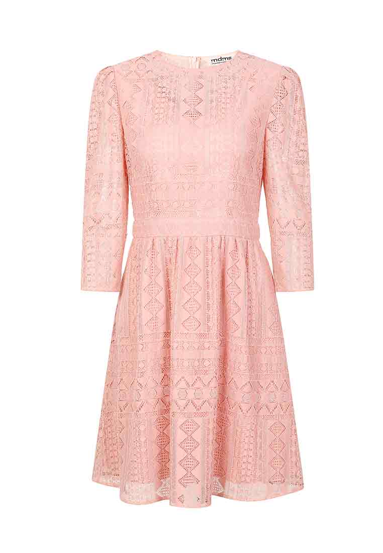 Classic black lace dress