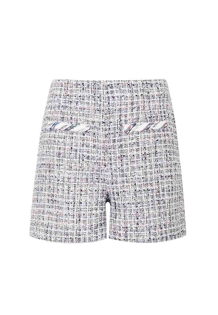 【関税&送料込】Msgm Short In Tweed Pink Tweed Shorts by MSGM | Rent the Runway