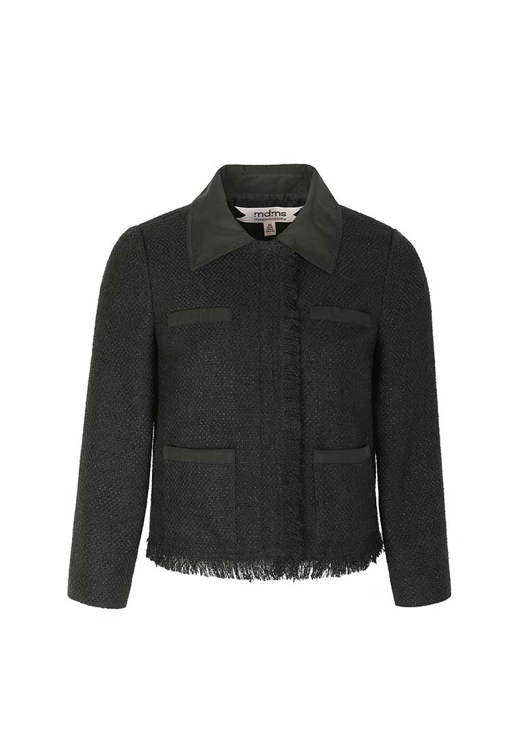 Black tassel coat - M-CONZEPT