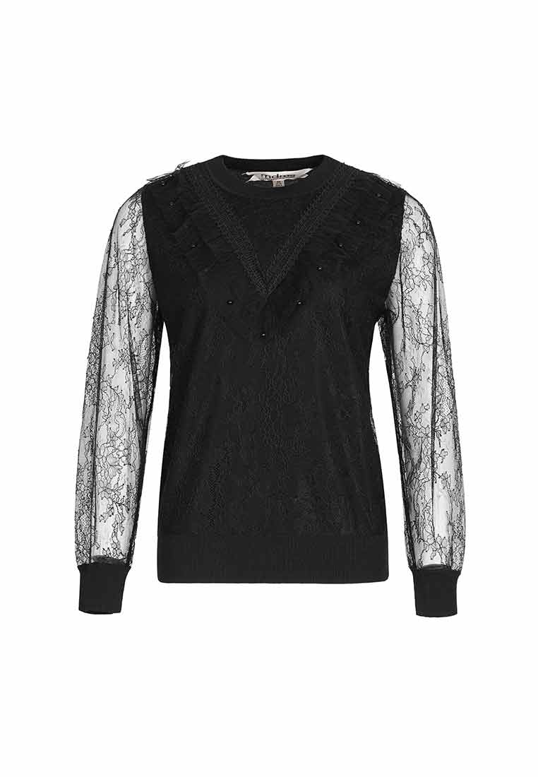 Charming see-through lace top - M-CONZEPT