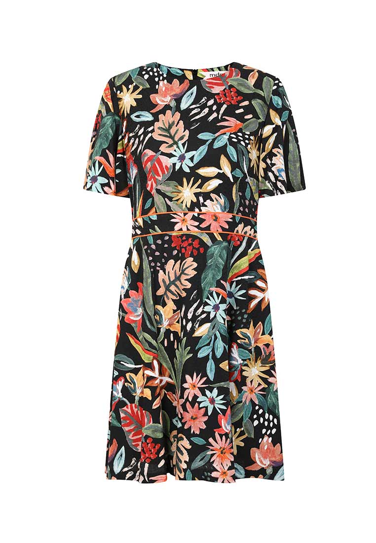 Floral pattern dress - M-CONZEPT