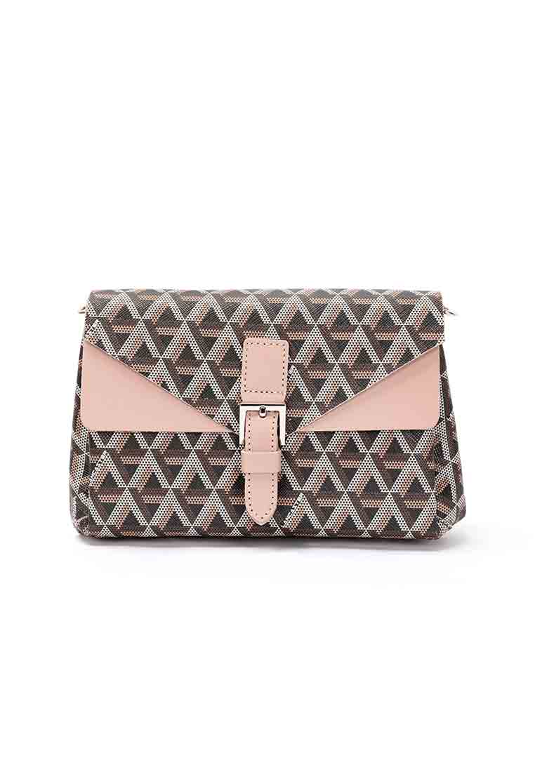 IKON leather canvas small crossbody bag - M-CONZEPT