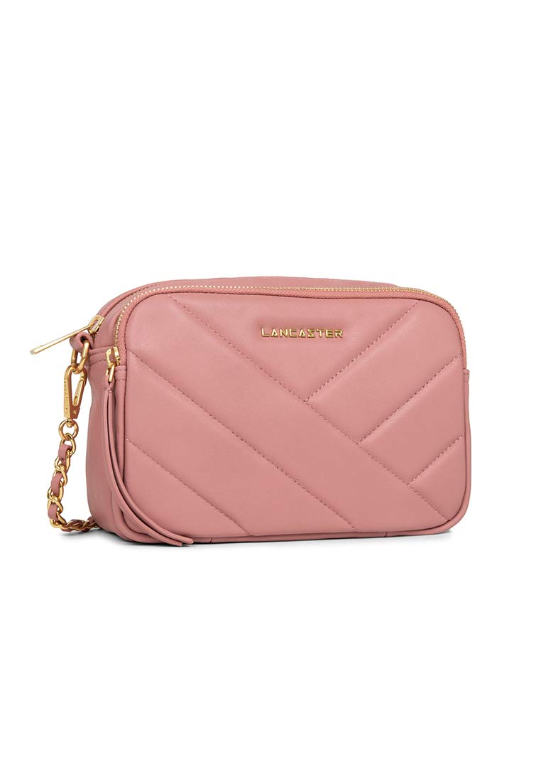 CROIS? MATELASS? lamb leather cross body bag