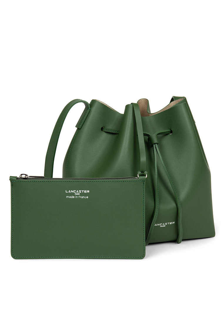 BUCKET-MID leather bucket bag