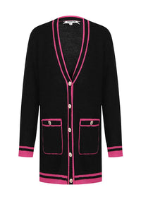 MIX BLUE CARDIGAN