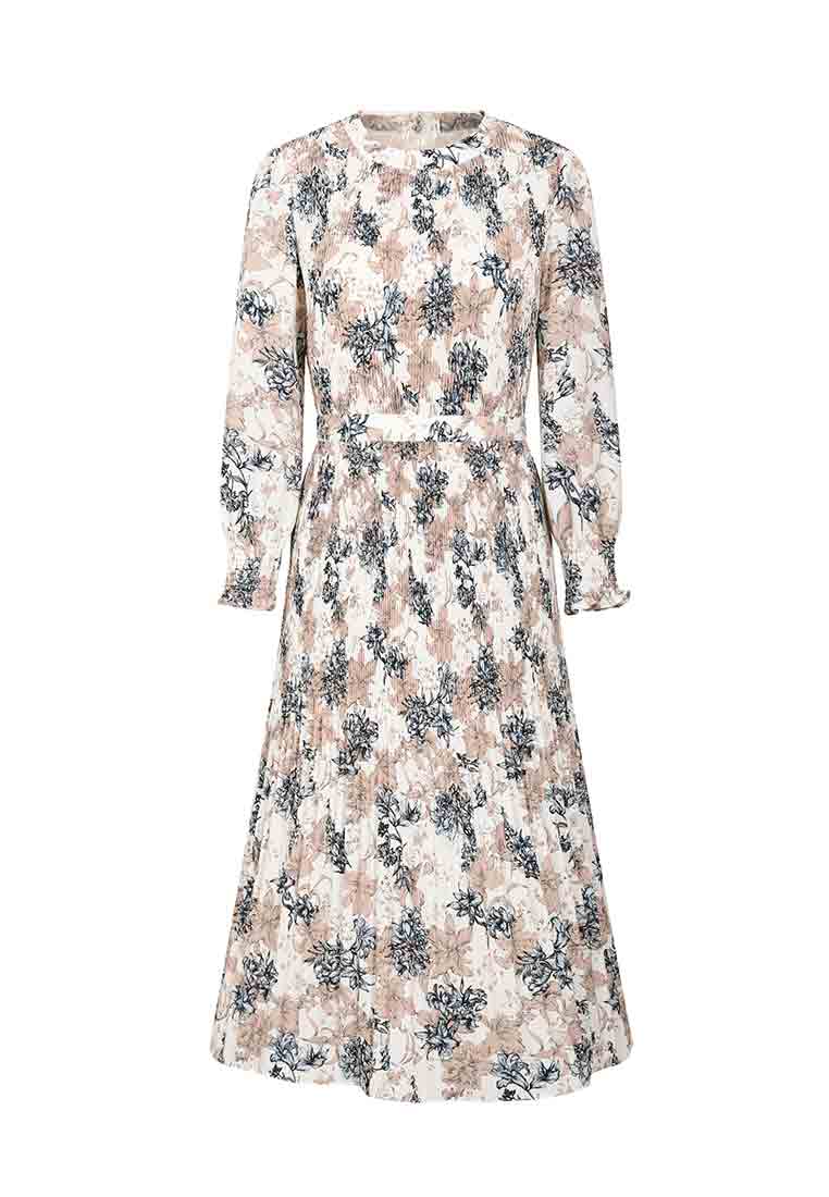 MIX CREAM DRESS