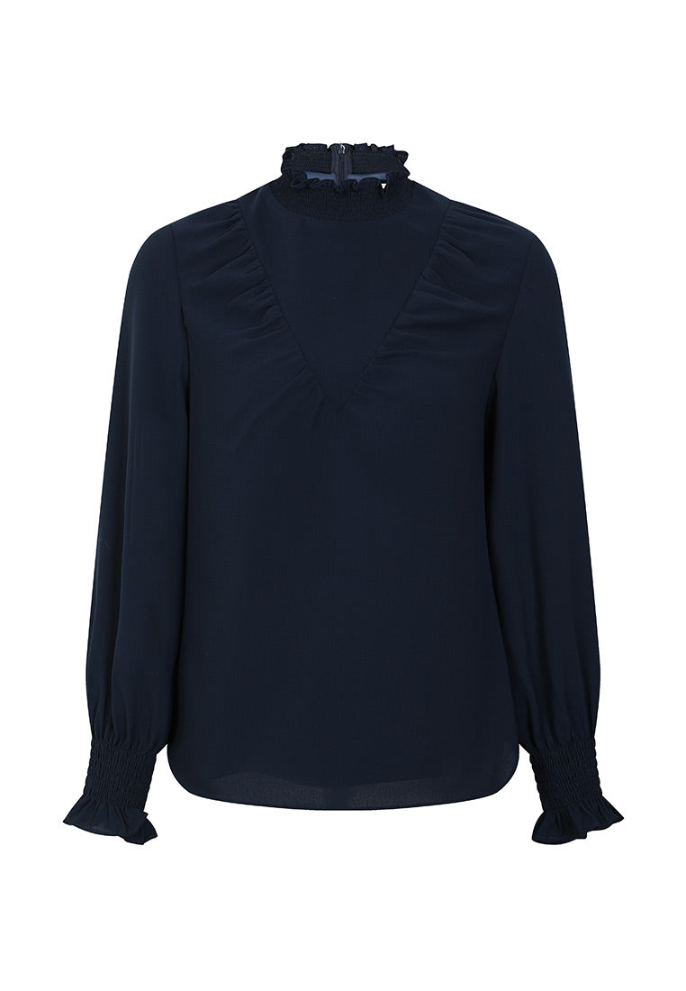 DARK BLUE TOP