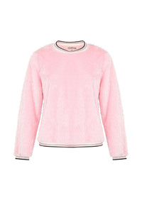 Light Pink Fluffy Sweatshirt