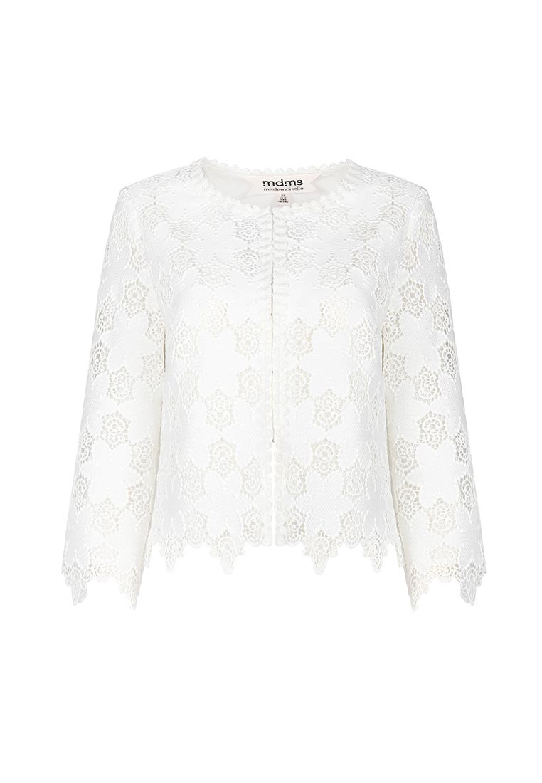 Light White Lace Blouse