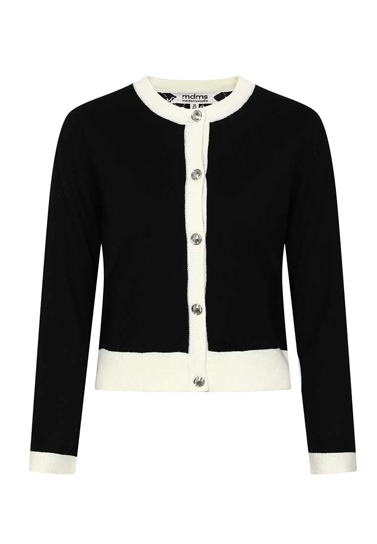 Mix Black Cardigan