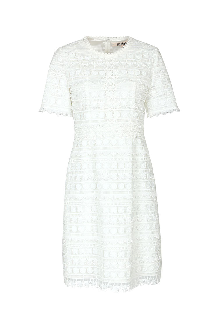 Light White Lace Dress