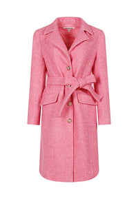 Light Pink Wool Coat