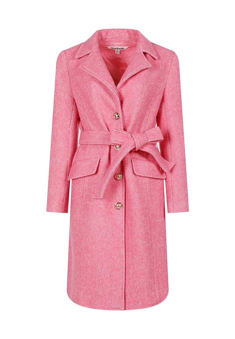 Light Pink Wool Coat