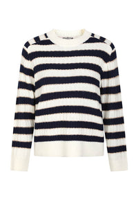 MIX CREAM PULLOVER