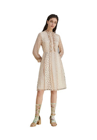 Patterned star dress