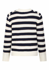 MIX CREAM PULLOVER