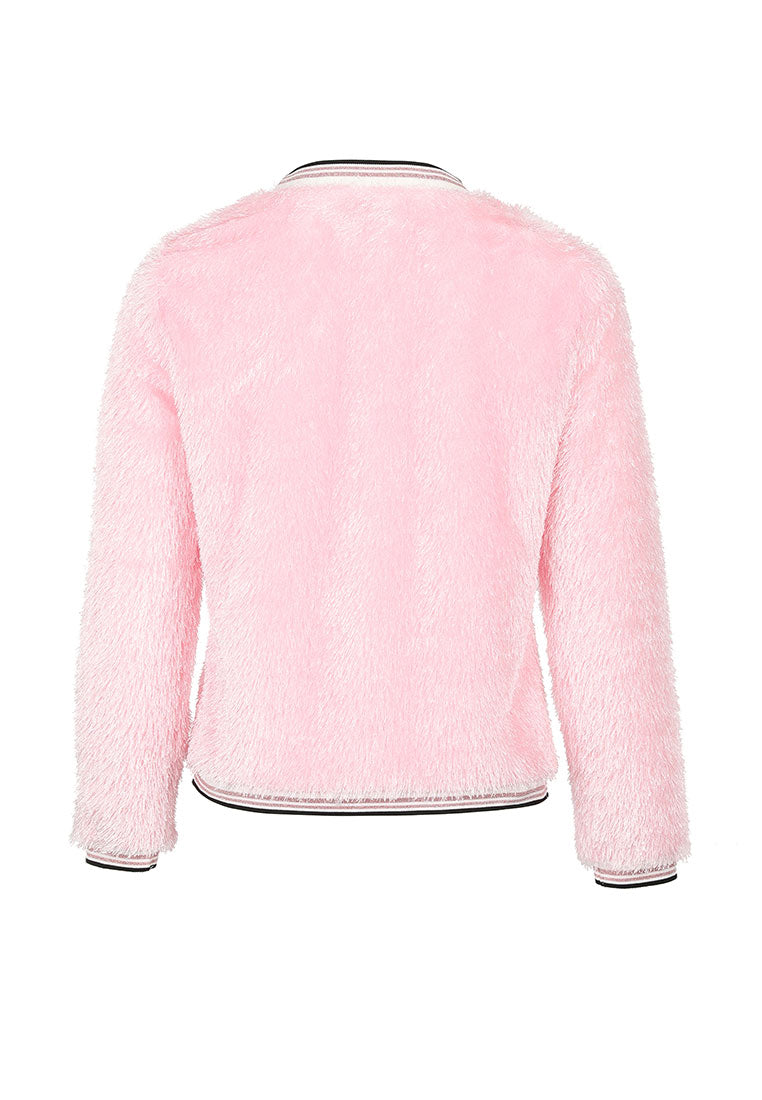 Light Pink Fluffy Sweatshirt