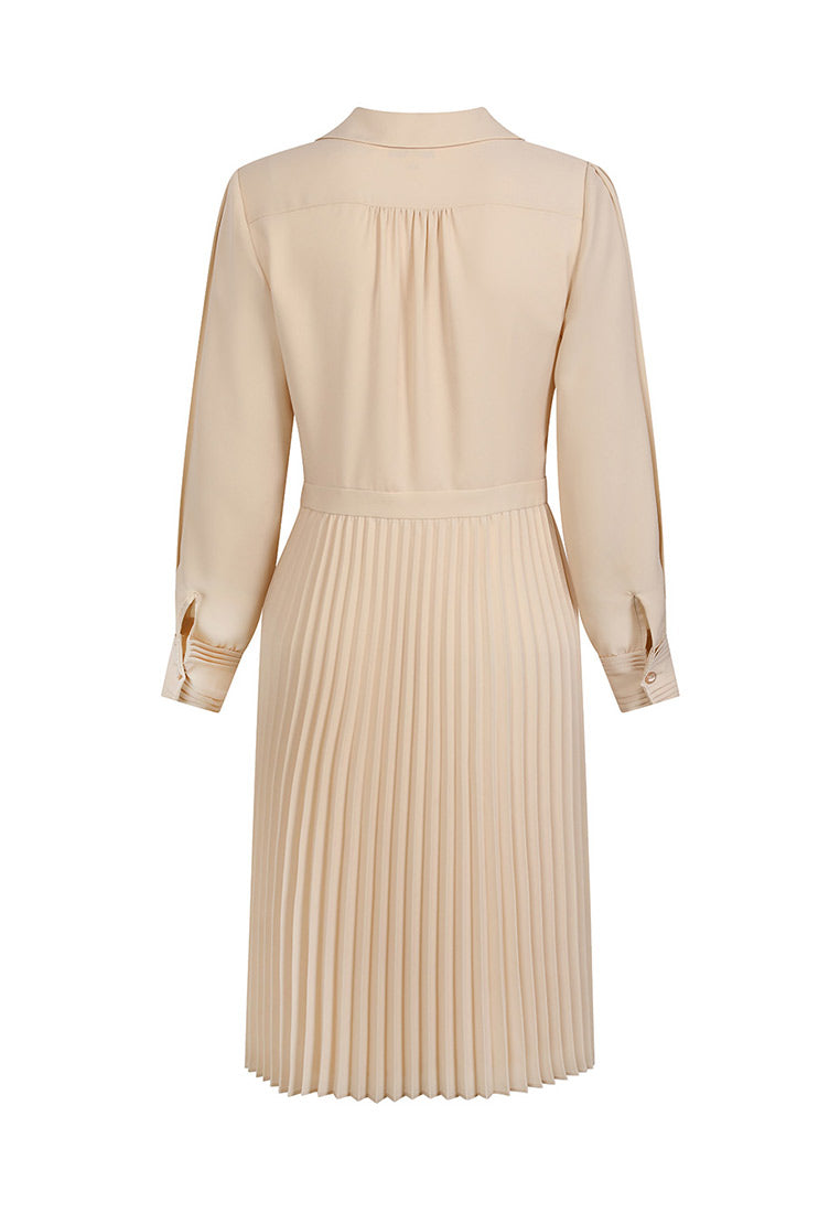 LIGHT BEIGE DRESS