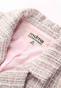 Mix Pink tweed coat