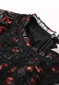 MIX BLACK DRESS