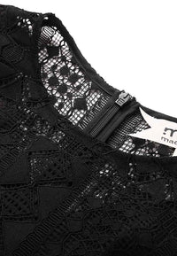 Classic black lace dress
