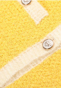 LIGHT YELLOW CARDIGAN