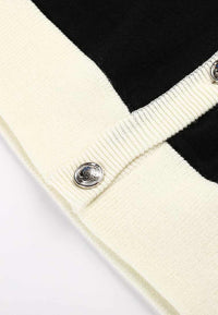 Mix Black Cardigan