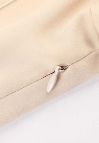 LIGHT BEIGE DRESS