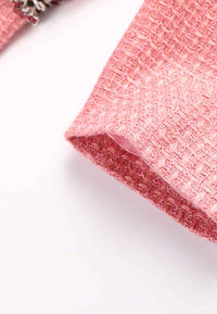 Exquisite retro tweed dress
