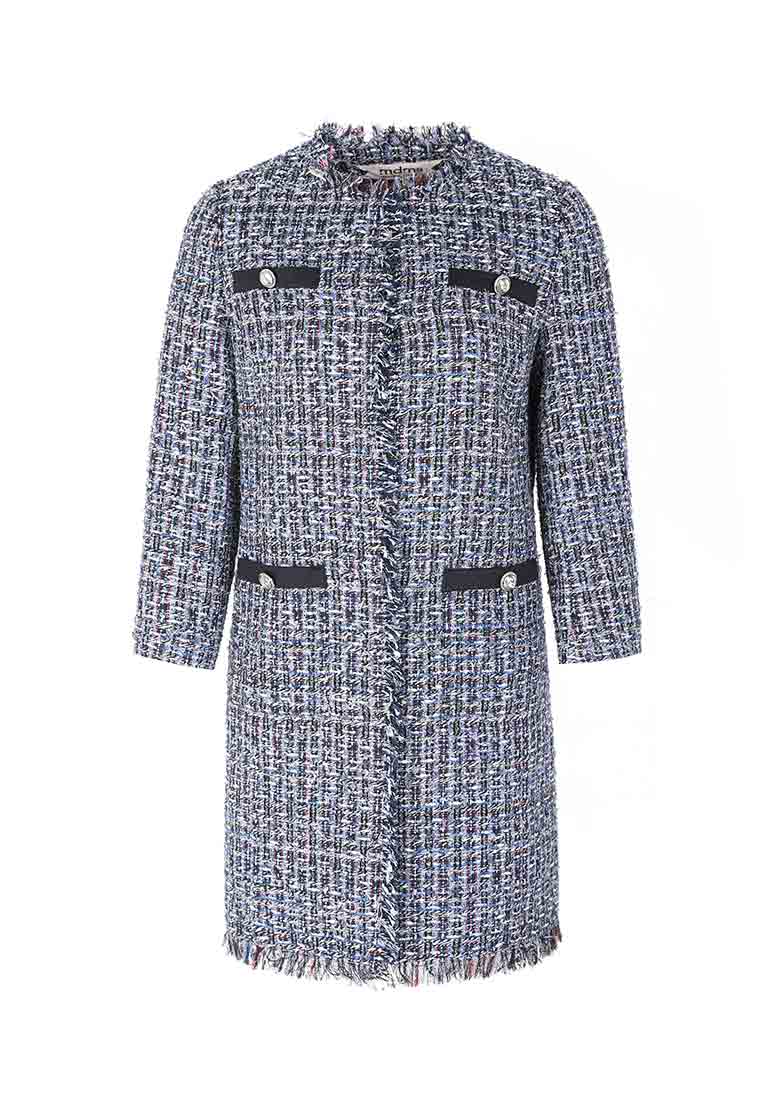 Classic mix blue coat - M-CONZEPT