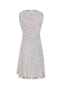 Elegant tweed sleeveless dress - M-CONZEPT