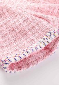 Pearl-trimmed Pink tweed dress - M-CONZEPT