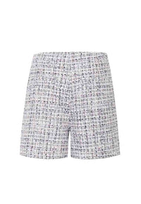 Slim-cut tweed shorts - M-CONZEPT