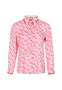 mdms logo patterned shirt - M-CONZEPT