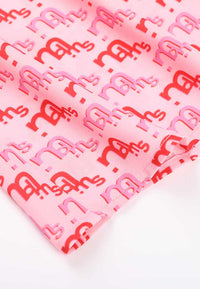 mdms logo patterned dress - M-CONZEPT