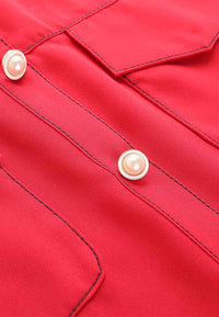 Vivd red dress - M-CONZEPT