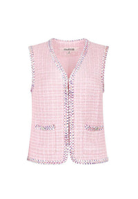 Charming tweed vest - M-CONZEPT