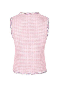 Charming tweed vest - M-CONZEPT