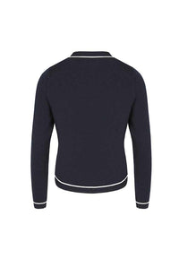 Round neck buttoned cardigan - M-CONZEPT