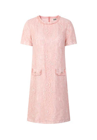 Classic double-pocket lace dress - M-CONZEPT