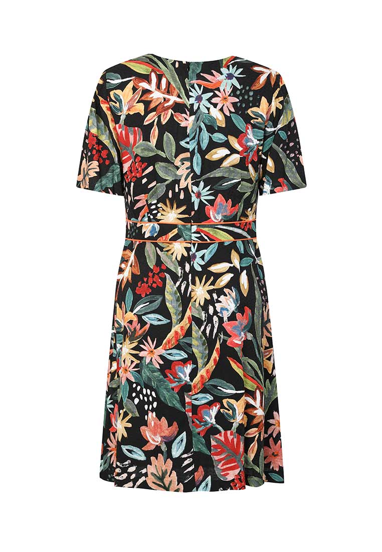 Floral pattern dress - M-CONZEPT