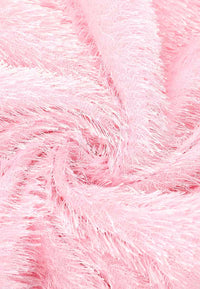 Light Pink Fluffy Sweatshirt