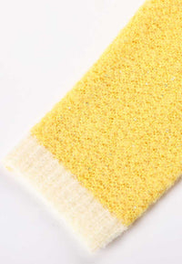 LIGHT YELLOW CARDIGAN