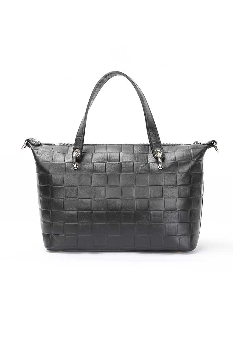 GAUFRE leather Shoulder Bag - M-CONZEPT