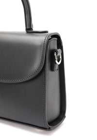 Smooth Even leather small crossbody bag - M-CONZEPT