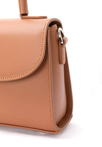 Smooth Even leather small crossbody bag - M-CONZEPT