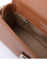 Smooth Even leather small crossbody bag - M-CONZEPT