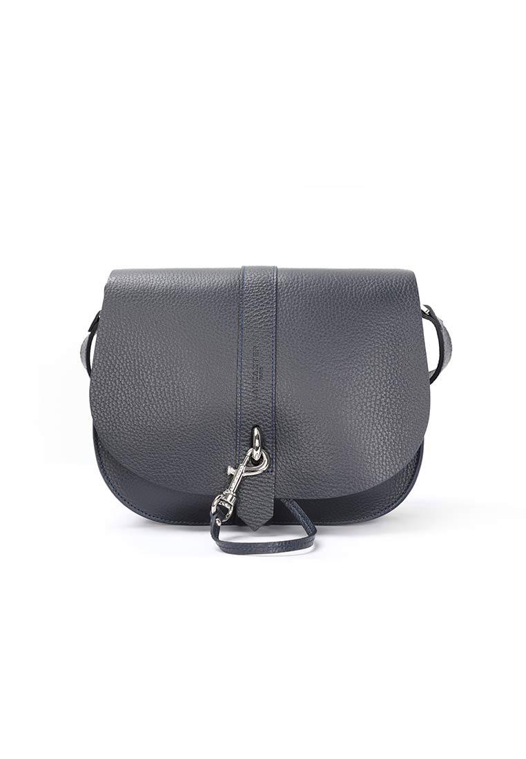 Foulonne Double Hook full-grained small crossbody bag - M-CONZEPT