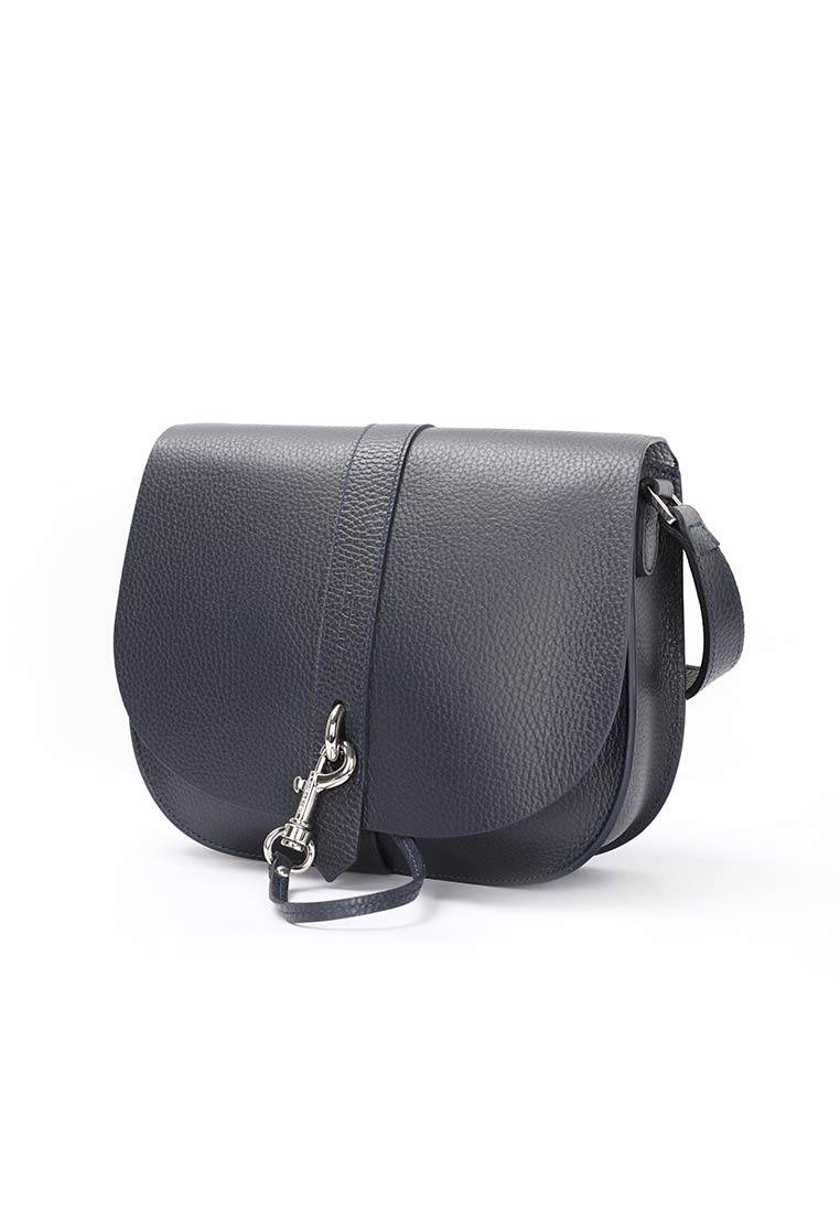 Foulonne Double Hook full-grained small crossbody bag - M-CONZEPT