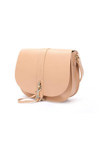 Foulonne Double Hook full-grained small crossbody bag - M-CONZEPT